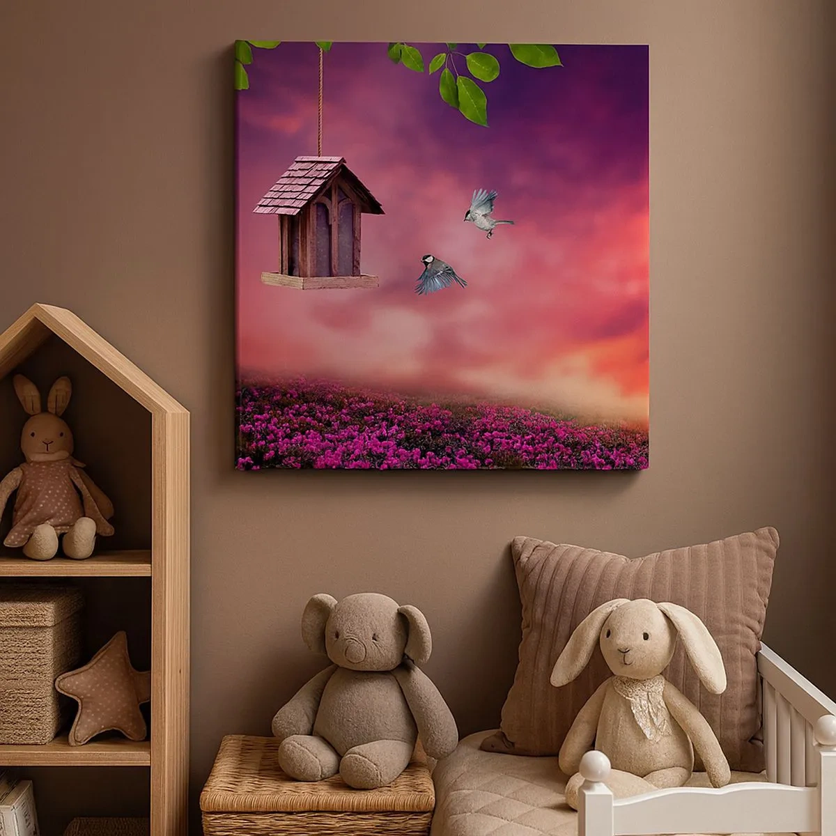 Impression sur toile - Image sur toile - Invitation à dîner - 30x30 cm