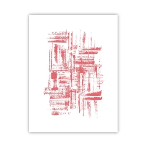 Affiche - Poster - La ville rouge - 30x40 cm
