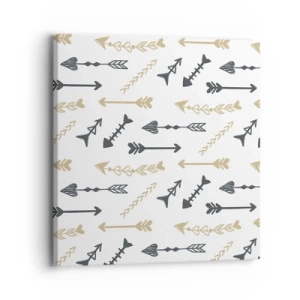 Impression sur toile - Image sur toile - Le rêve de l'archer - 30x30 cm