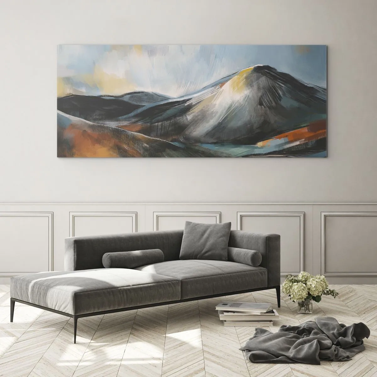 Impression sur verre - Image sur verre - Brut et beau - 90x30 cm