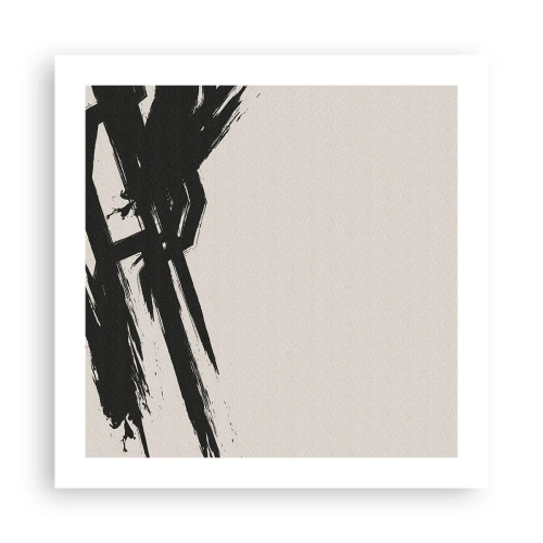 Affiche - Poster - Ruée imparable - 50x50 cm