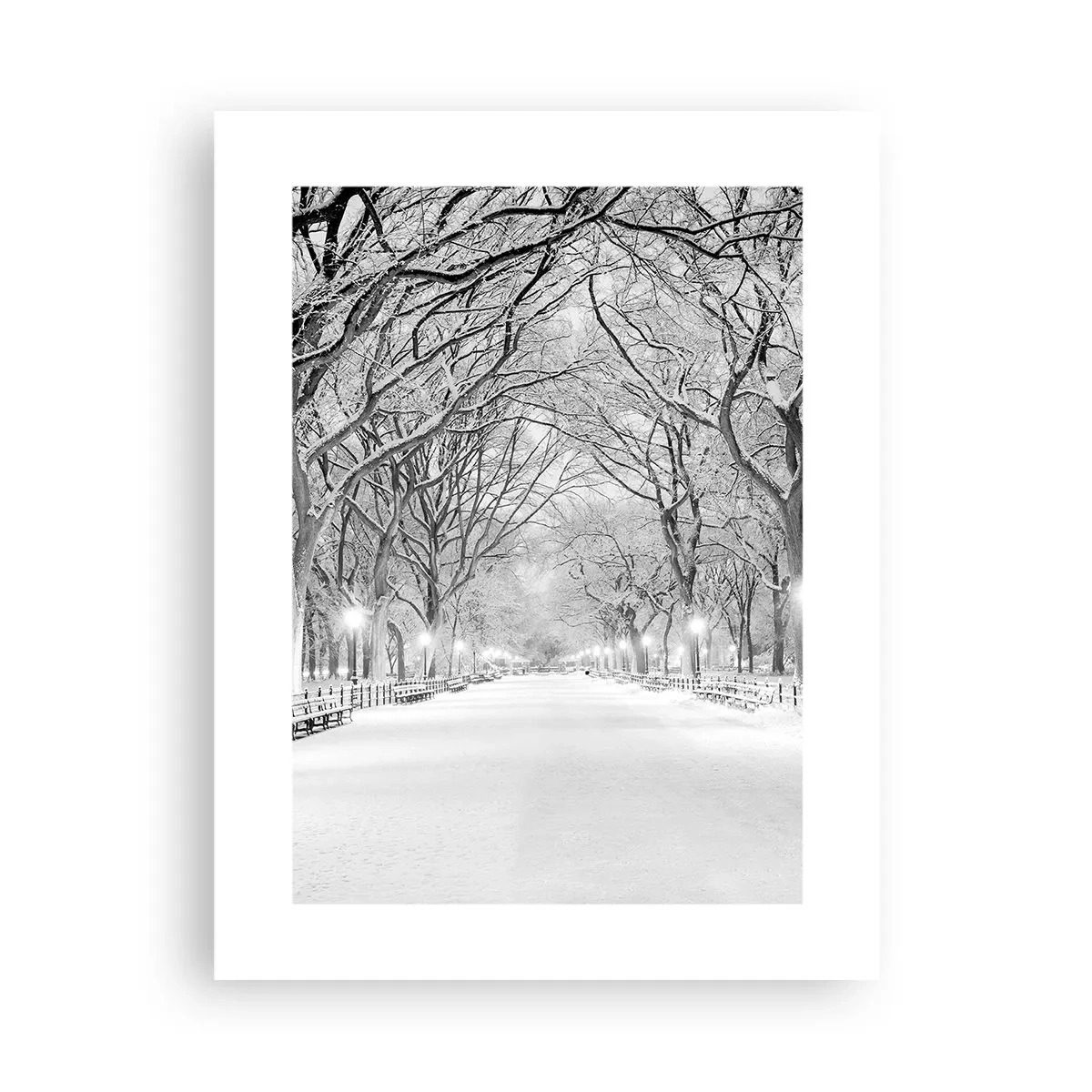 Affiche - Poster - Les quatres saisons – l’hiver - 30x40 cm