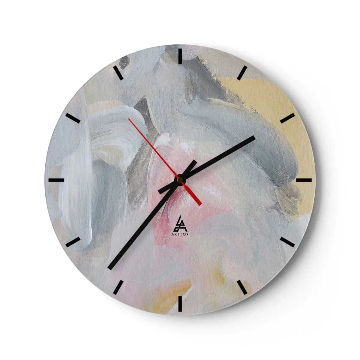 Horloge murale - Pendule murale - Dans un monde pastel - 30x30 cm