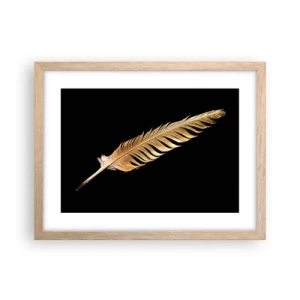 Affiche dans un chêne clair - Poster - Sans porte-plume - 40x30 cm