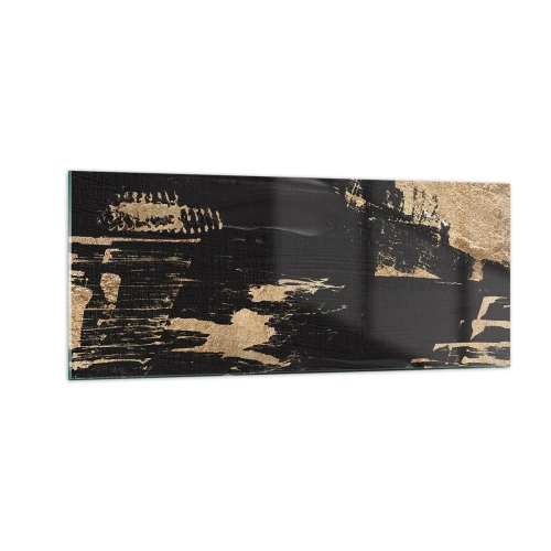 Impression sur verre - Image sur verre - Empreinte du toucher - 100x40 cm