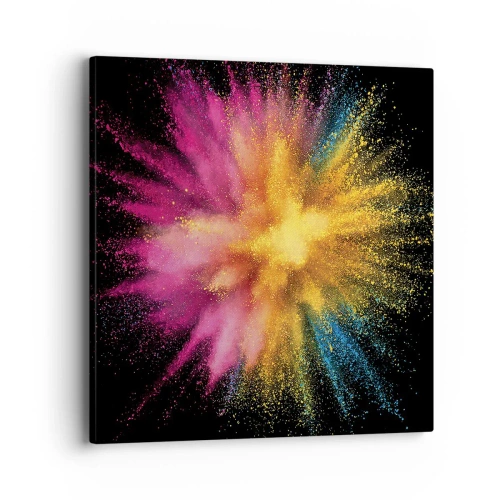 Impression sur toile - Image sur toile - Origine des couleurs - 40x40 cm