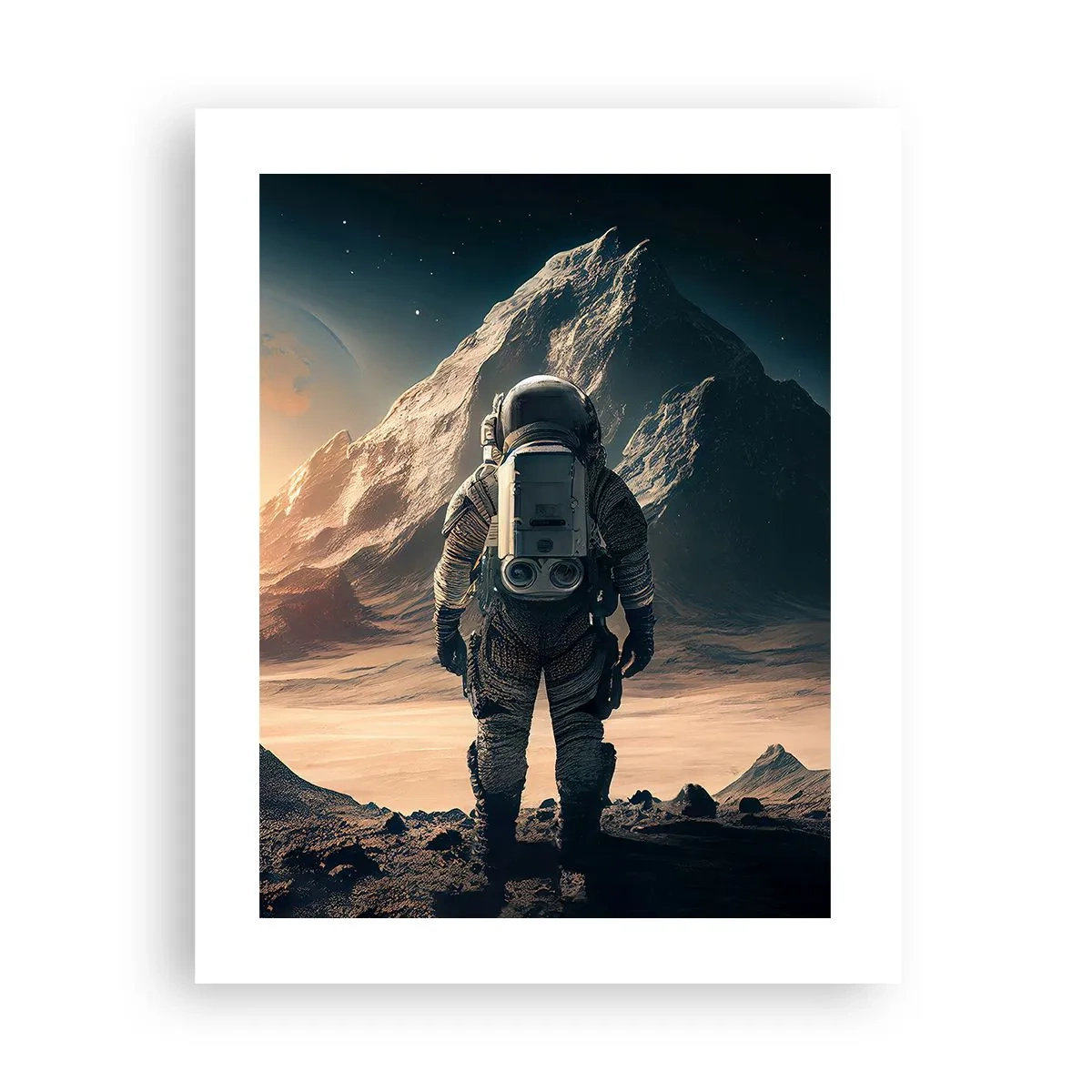 Affiche - Poster - Nouveau défi - 40x50 cm