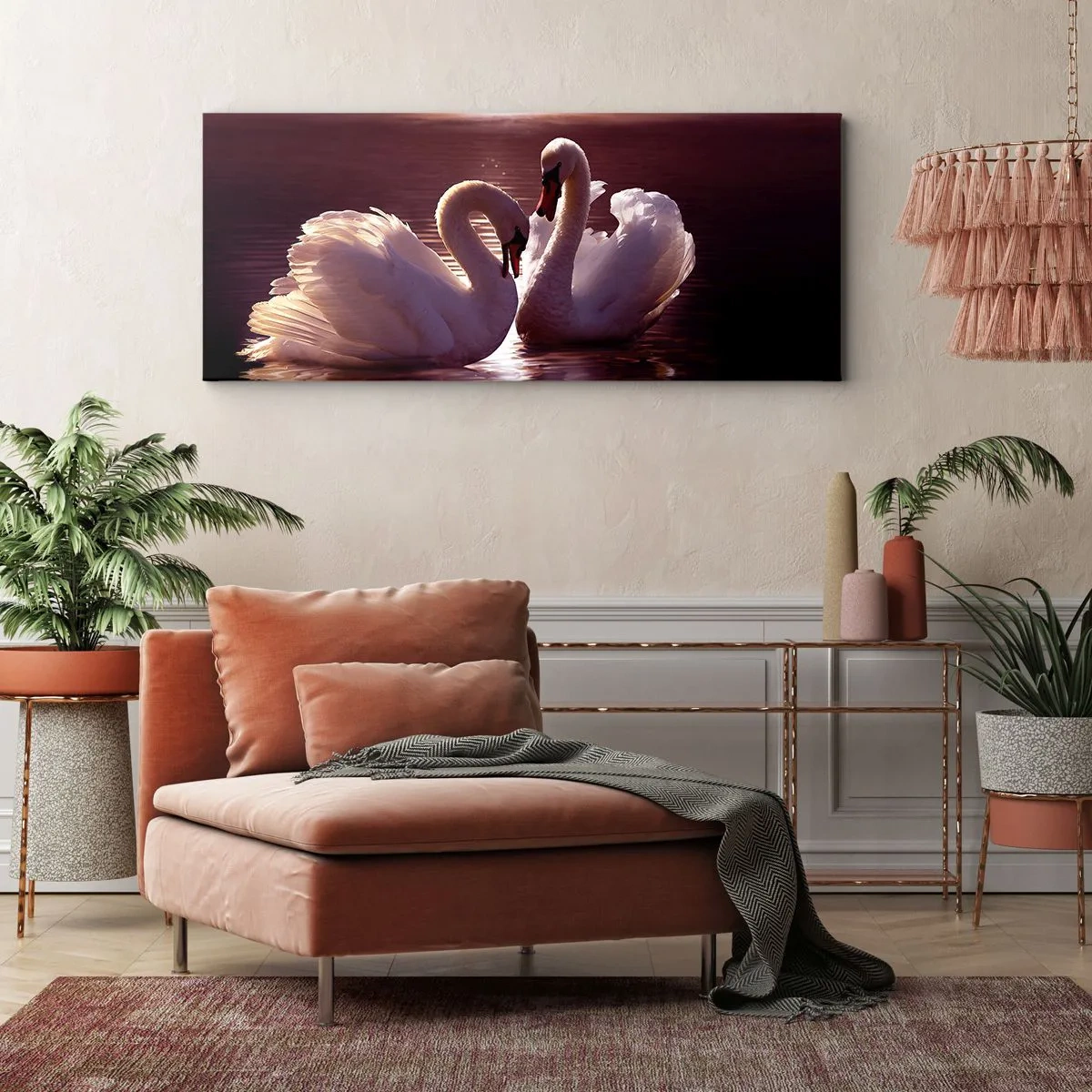Impression sur toile - Image sur toile - Jusqu'à ce que la mort nous sépare - 100x40 cm