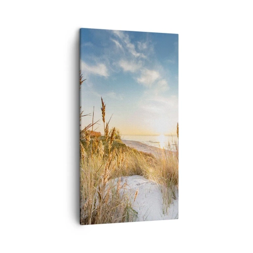 Impression sur toile - Image sur toile - Plage du nord - 45x80 cm