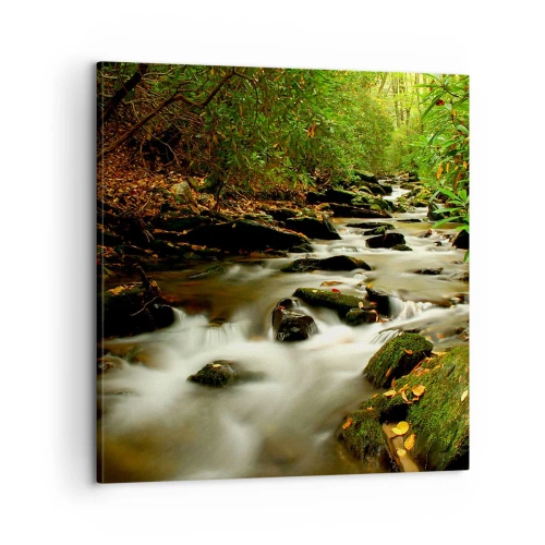 Impression sur toile - Image sur toile - Comme de l'argent liquide - 60x60 cm