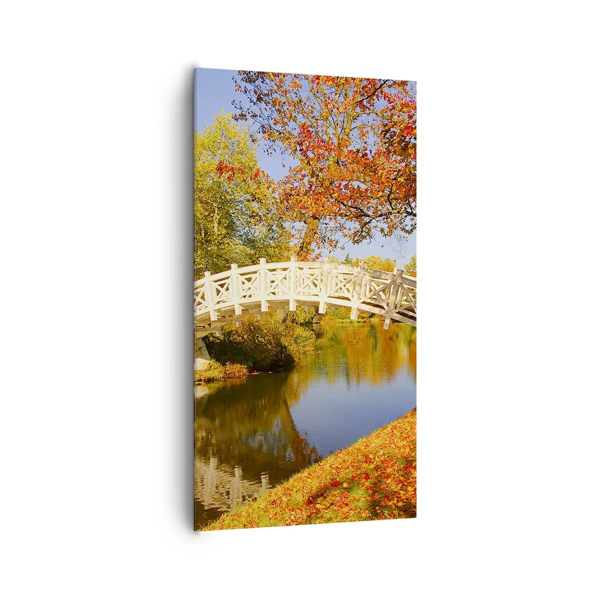 Impression sur toile - Image sur toile - Sur le pont blanc des soupirs - 65x120 cm