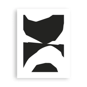 Affiche - Poster - Positif négatif - 30x40 cm