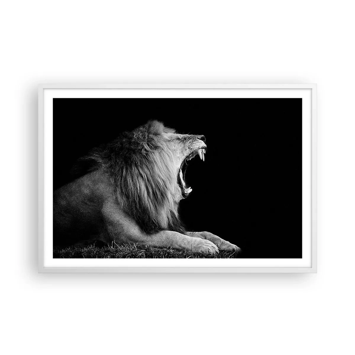 Affiche dans un cadre blanc - Poster - Sans aucun doute - 91x61 cm
