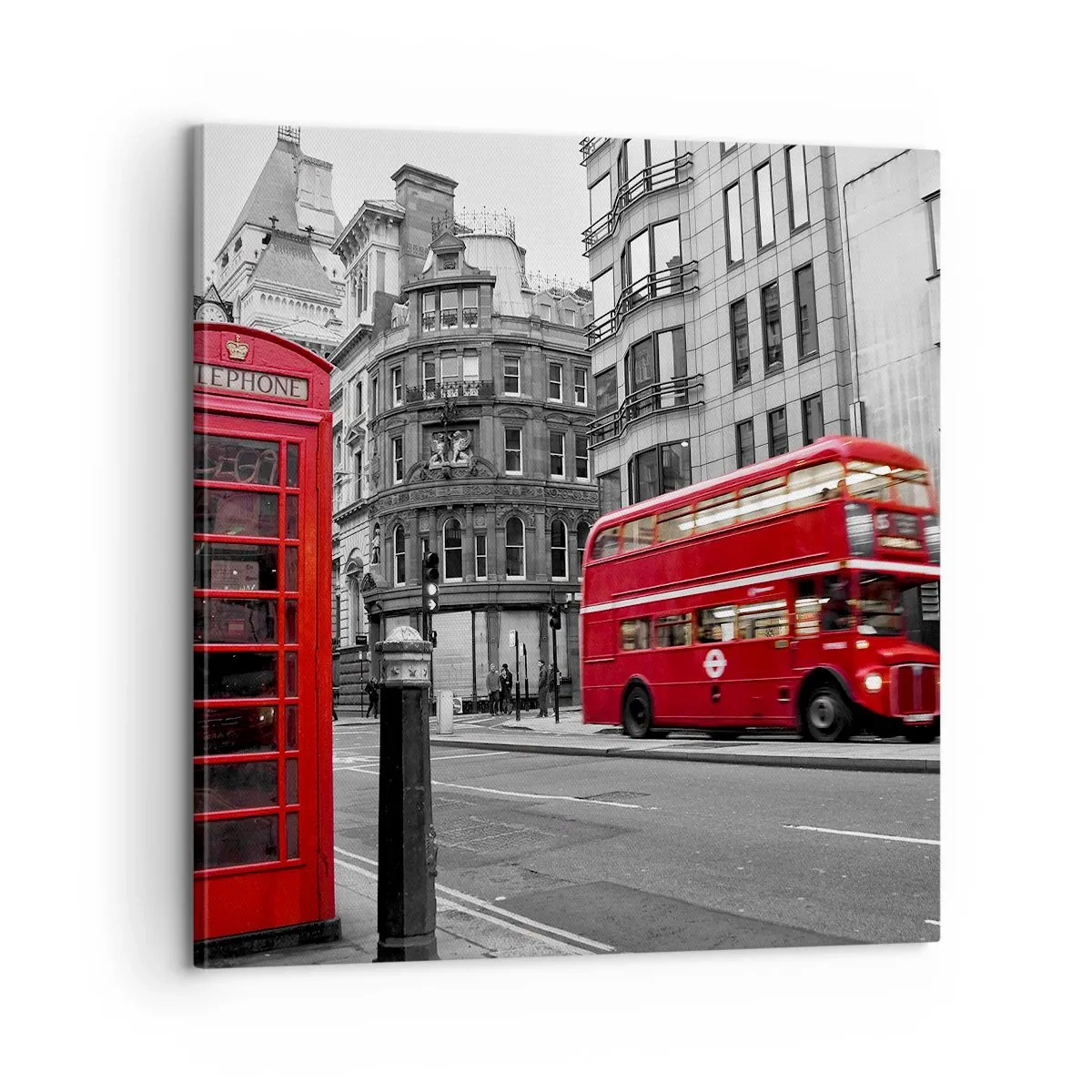 Impression sur toile - Image sur toile - Le plus rouge d'Europe - 60x60 cm