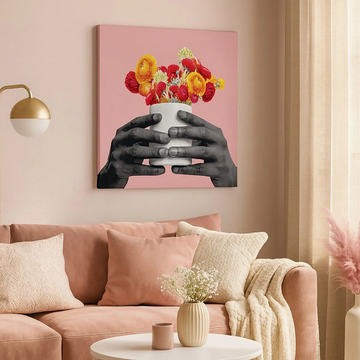 Impression sur toile - Image sur toile - Apothéose de la vie - 30x30 cm