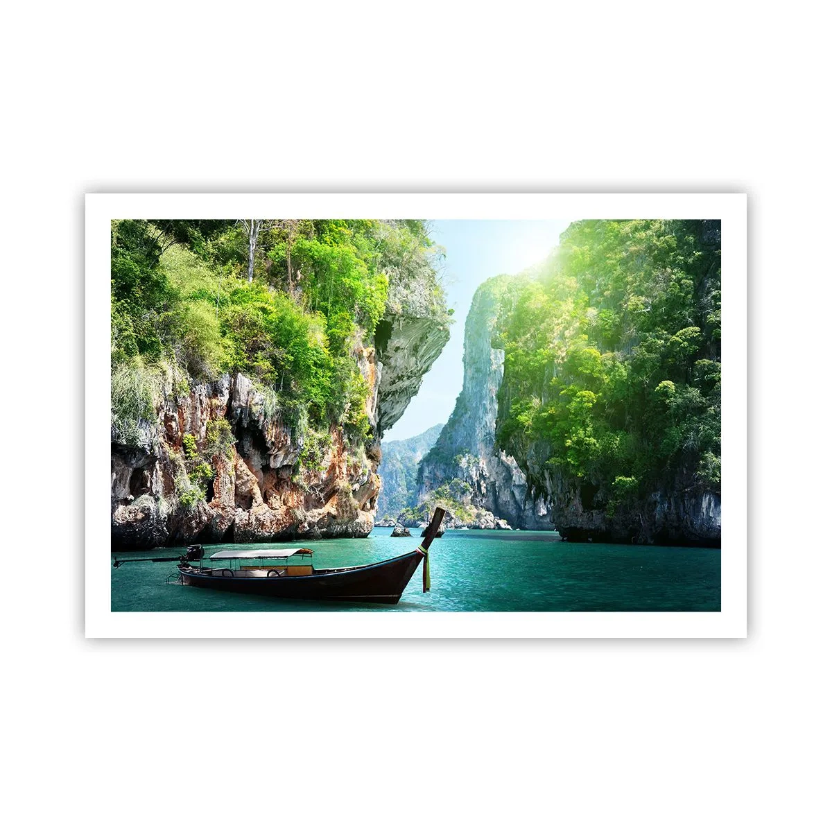 Affiche - Poster - Une invitation à un voyage exotique - 91x61 cm