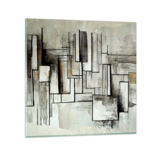 Impression sur verre - Image sur verre - Le pouvoir de la simplicité - 30x30 cm