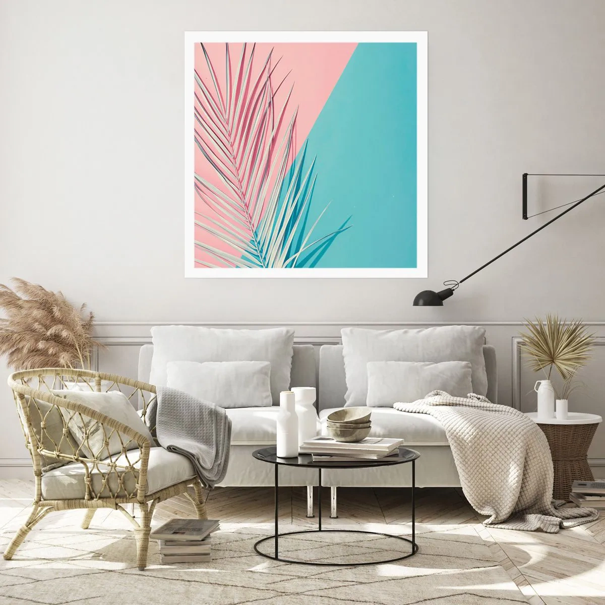 Affiche - Poster - Impression tropicale - 50x50 cm
