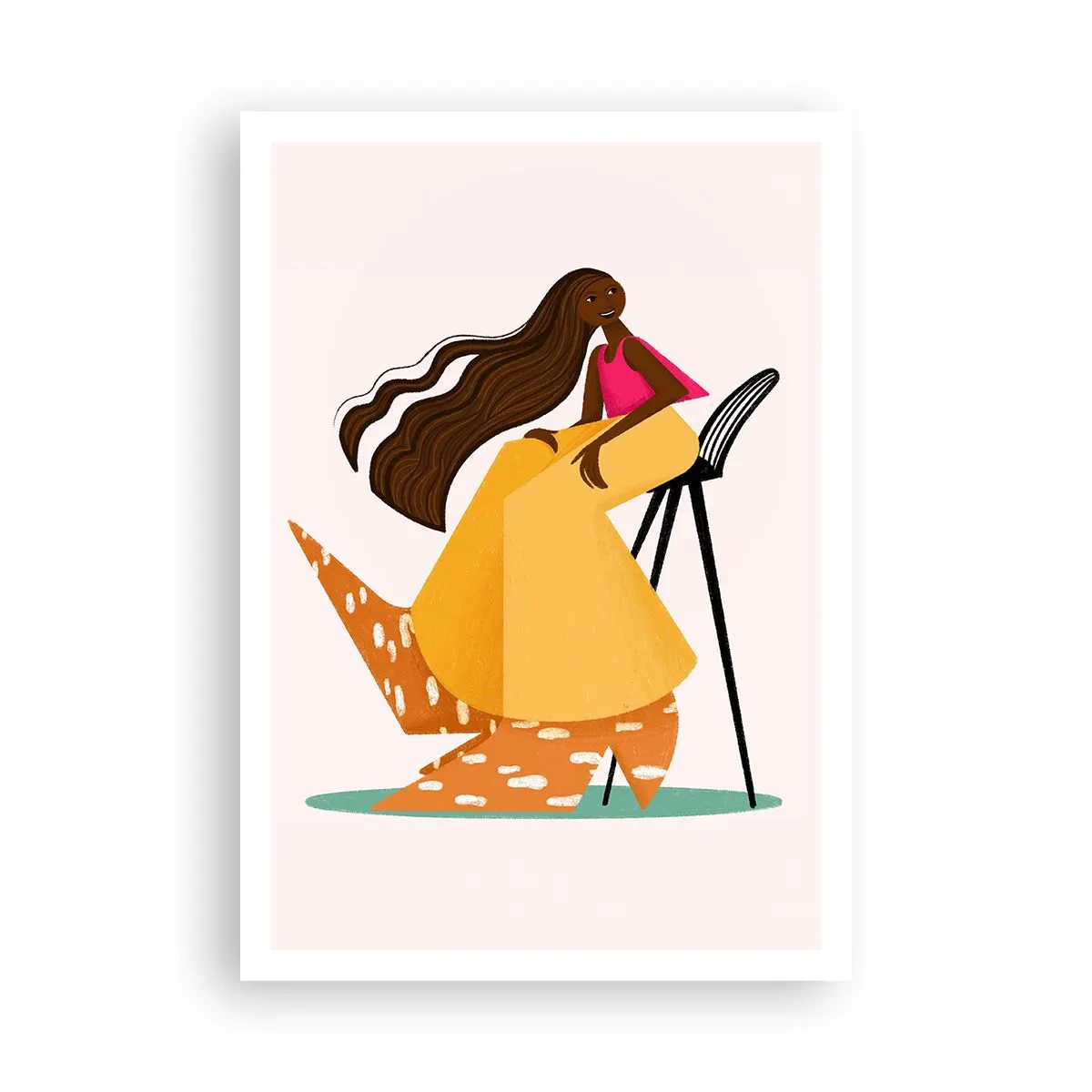 Affiche - Poster - La mode est aussi amusante - 70x100 cm