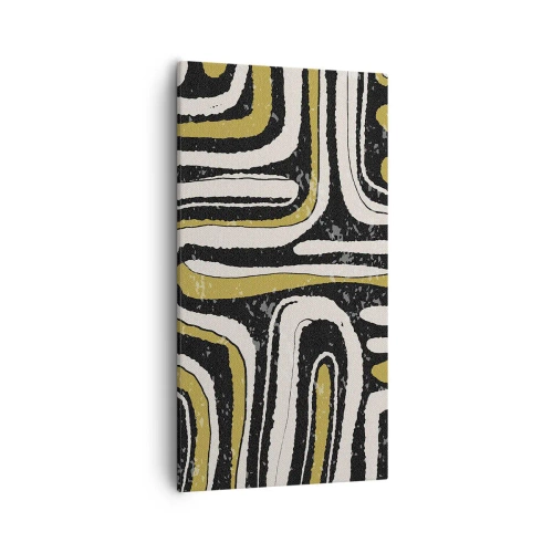 Impression sur toile - Image sur toile - Composition : routes et ruelles - 55x100 cm