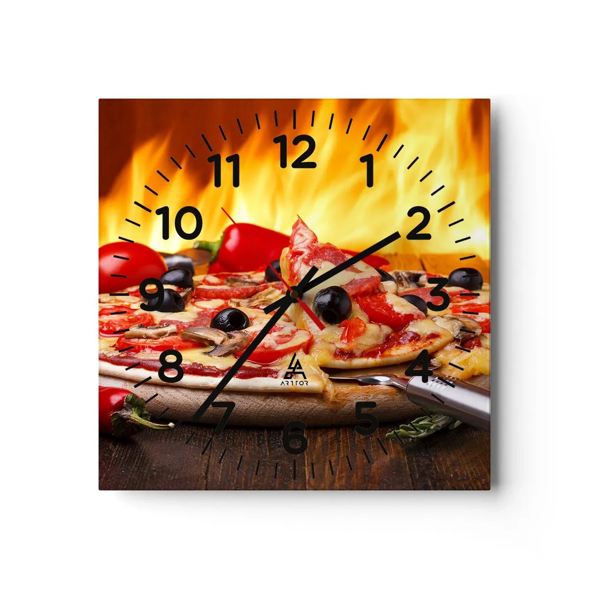 Horloge murale - Pendule murale - From Italy with love - 40x40 cm