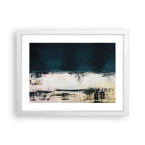 Affiche dans un cadre blanc - Poster - Composition horizontale - 40x30 cm