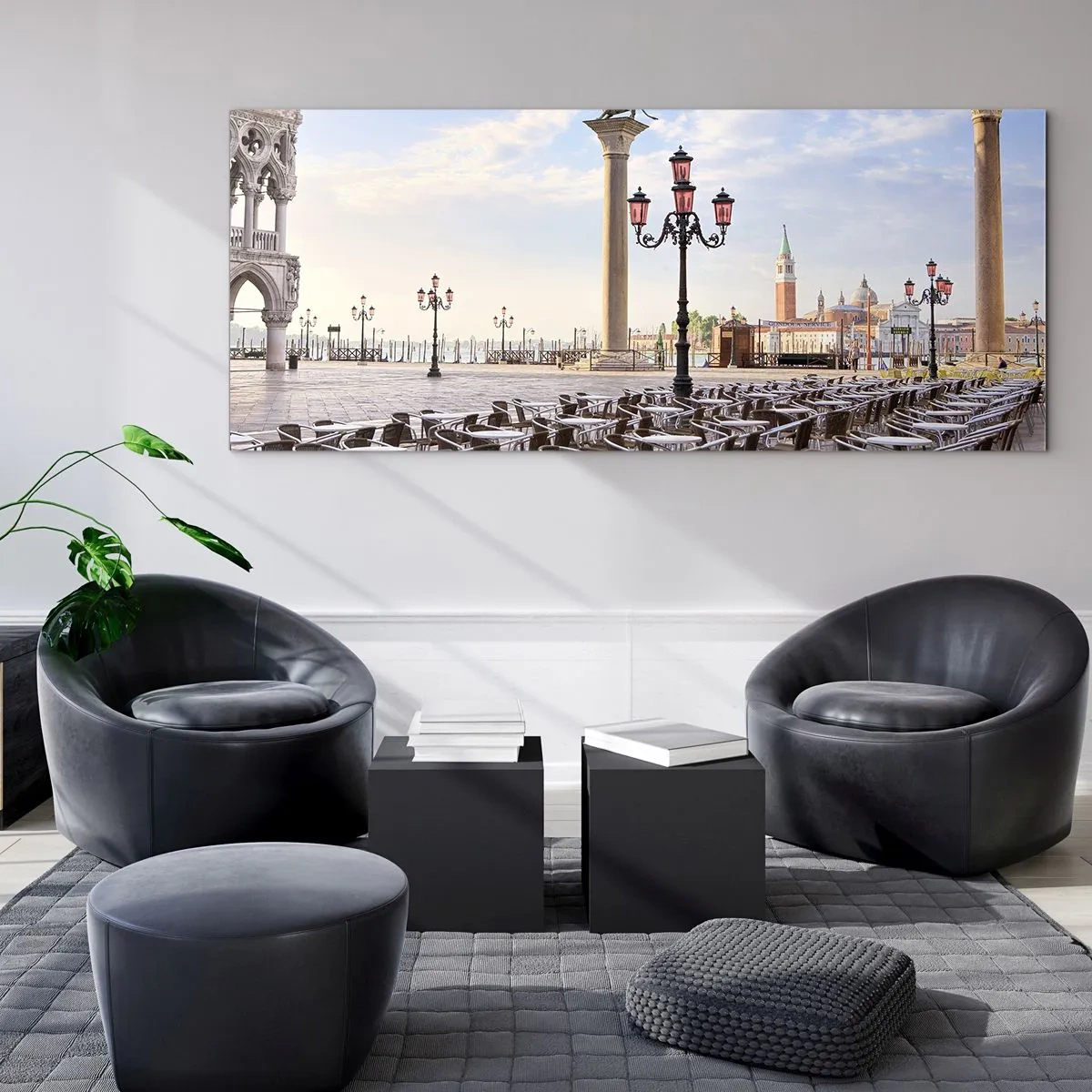 Impression sur verre - Image sur verre - Nous vous invitons, tout est prêt - 100x40 cm