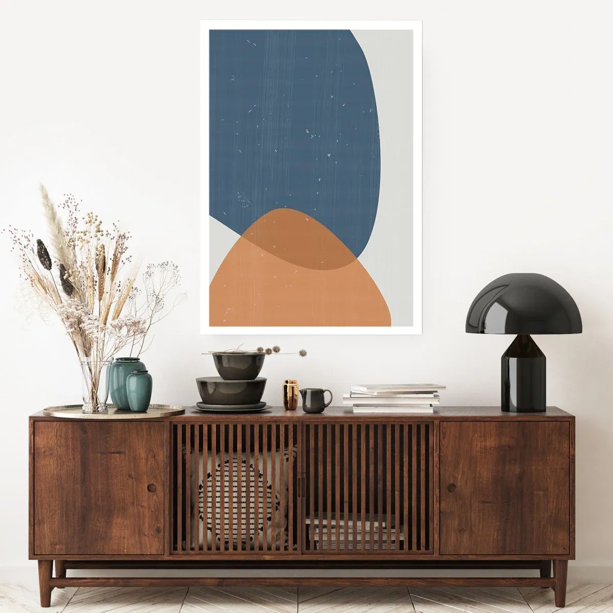 Affiche - Poster - Ovales et influences - 40x50 cm
