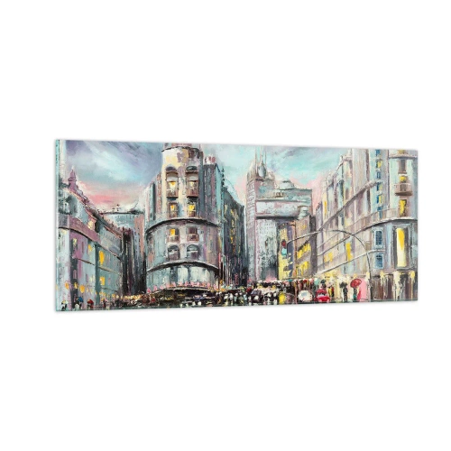 Impression sur verre - Image sur verre - Ce sera une soirée réussie - 100x40 cm