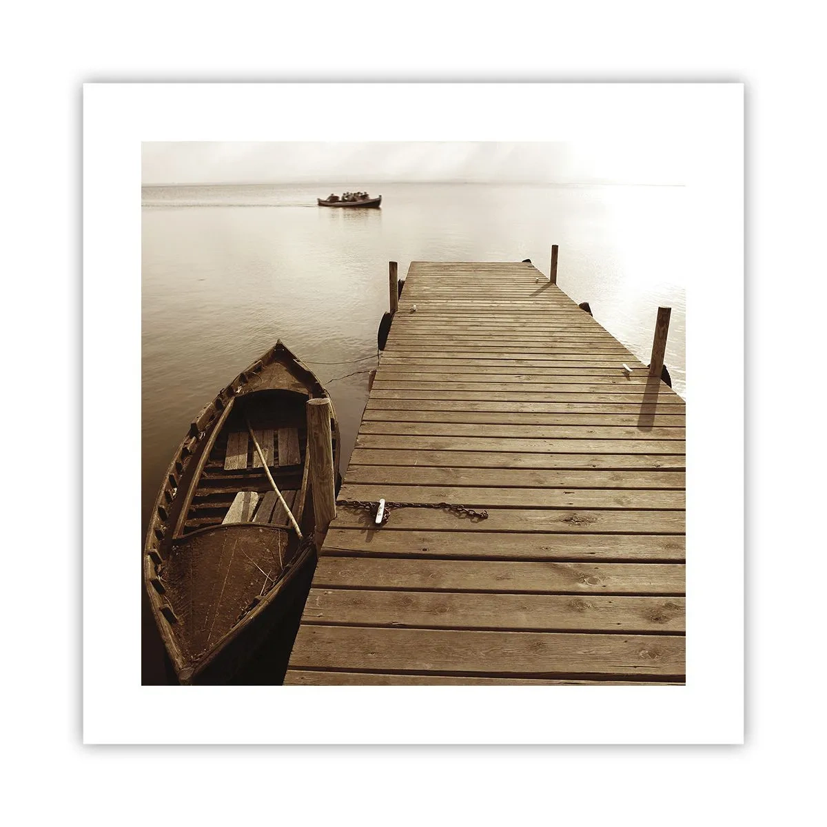 Affiche - Poster - Le grand silence - 40x40 cm
