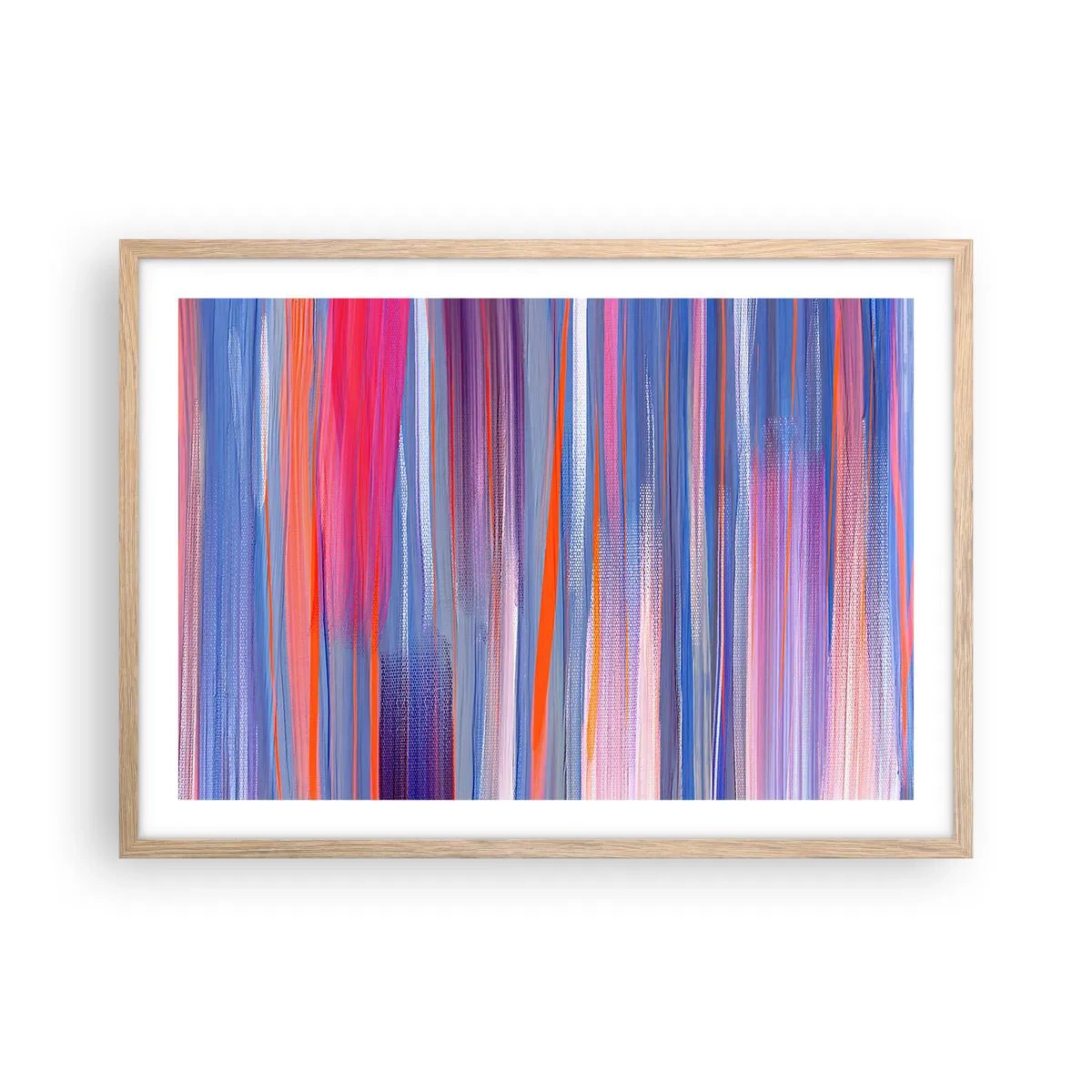 Affiche dans un chêne clair - Poster - Ascension - 70x50 cm