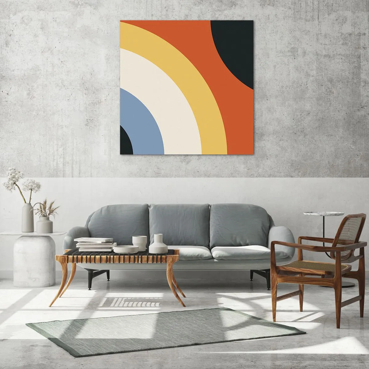 Impression sur verre - Image sur verre - Vers son soi - 70x70 cm