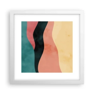 Affiche dans un cadre blanc - Poster - Conformité non-conforme - 30x30 cm