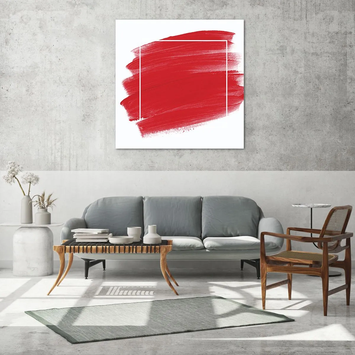 Impression sur verre - Image sur verre - En dehors du cadre - 40x40 cm