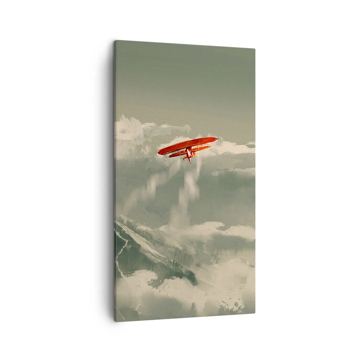 Impression sur toile - Image sur toile - Pionnier intrépide - 45x80 cm