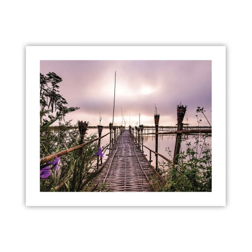 Affiche - Poster - Le silence et le calme d'Asie - 50x40 cm