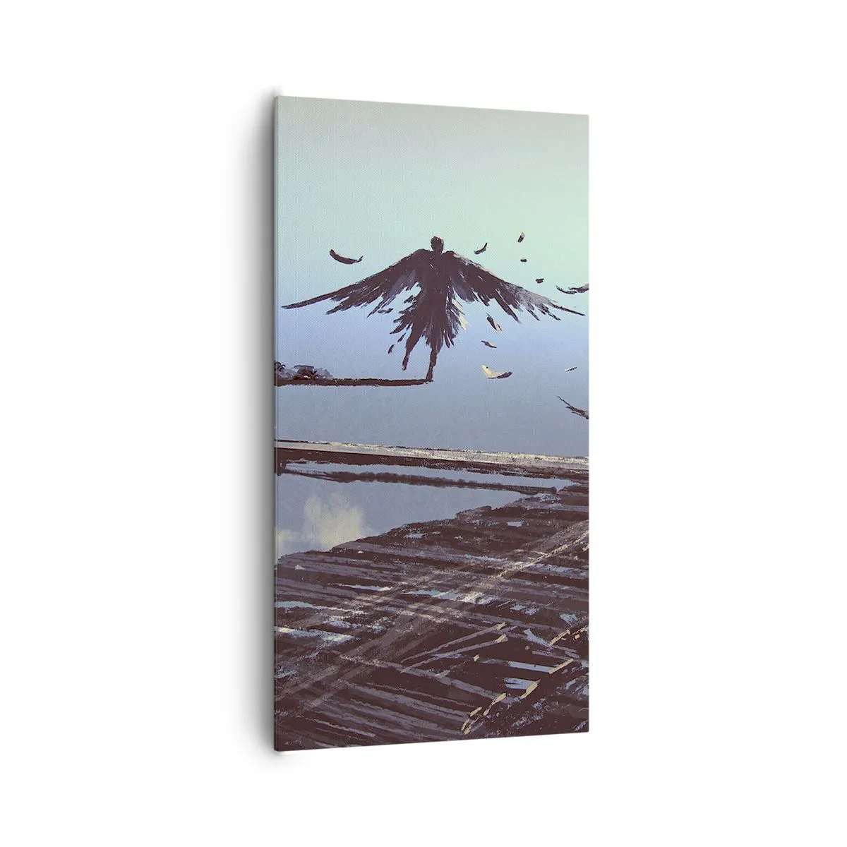 Impression sur toile - Image sur toile - Icare est toujours vivant - 65x120 cm