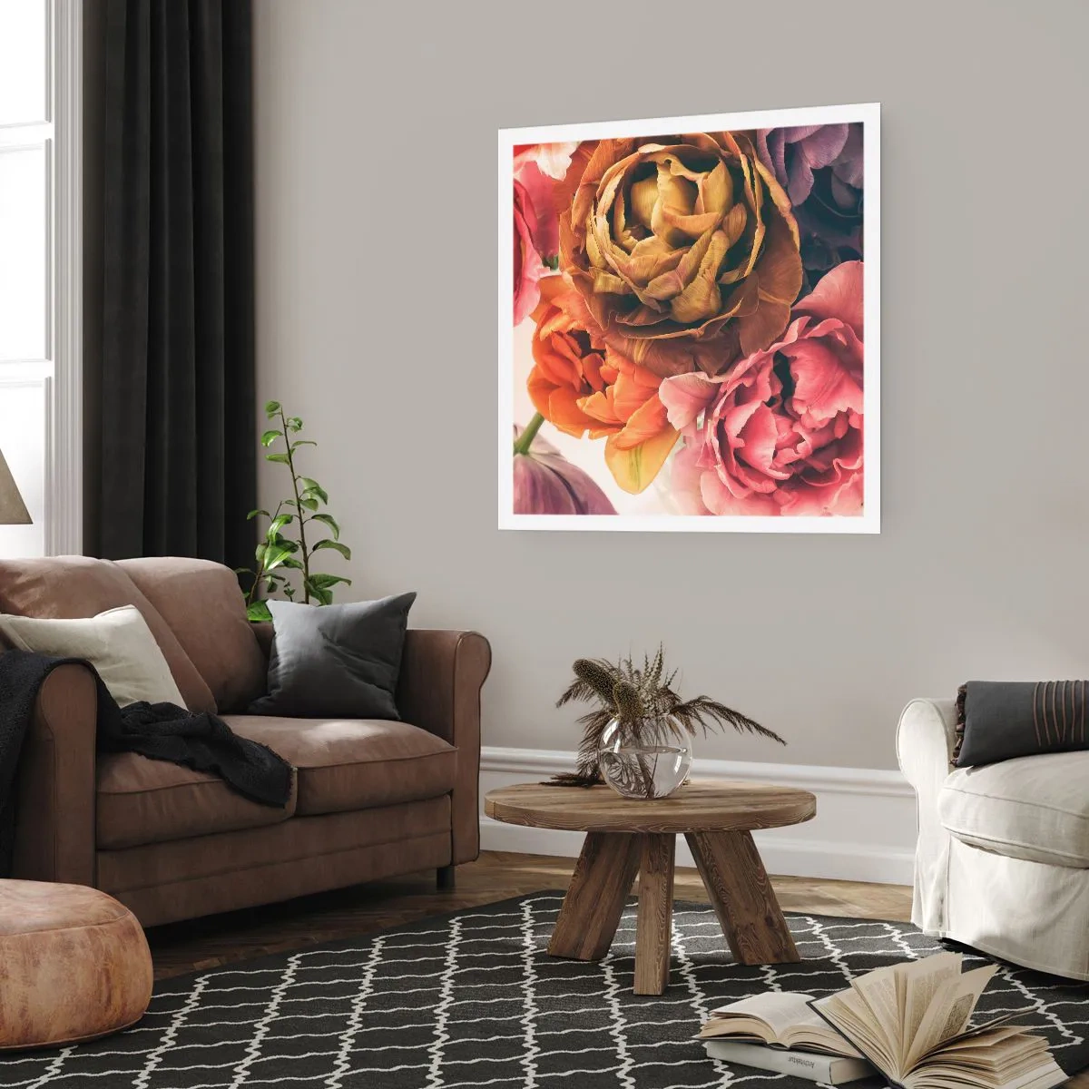 Affiche - Poster - La fête de la vie - 50x50 cm