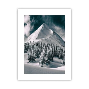 Affiche - Poster - Le pays de la neige et de la glace - 30x40 cm