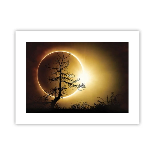 Affiche - Poster - Éclipse totale - 40x30 cm