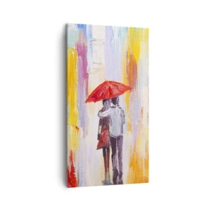 Impression sur toile - Image sur toile - Qu'il pleuve encore - 45x80 cm