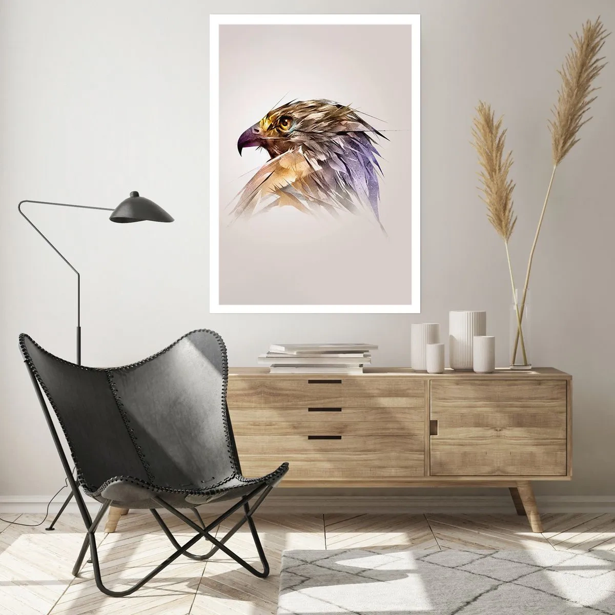 Affiche - Poster - Portrait d'un guerrier - 70x100 cm