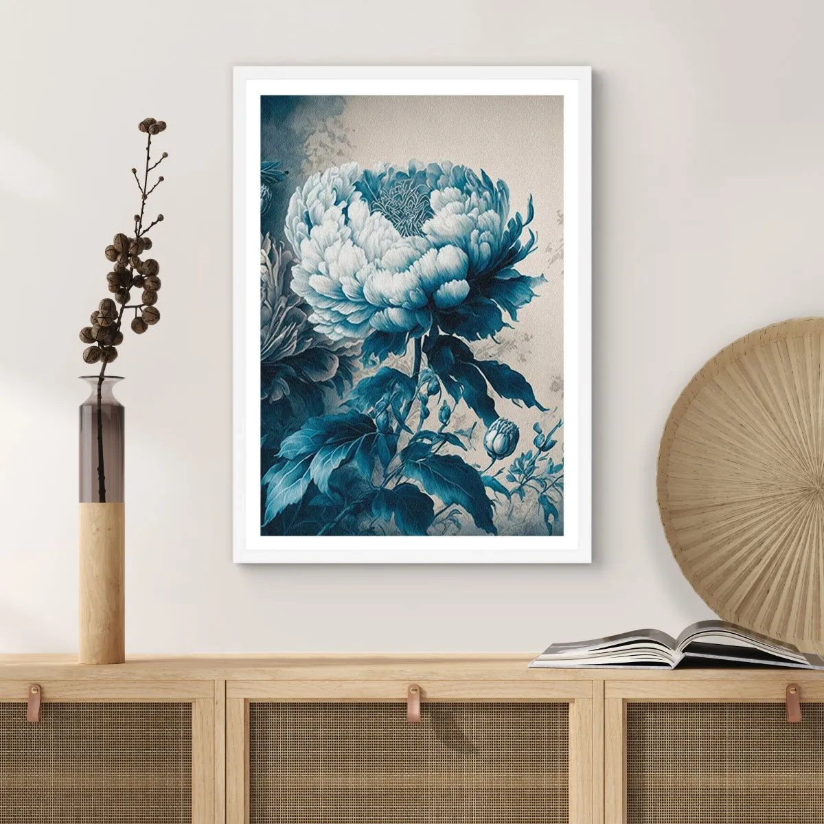 Affiche dans un cadre blanc - Poster - Paire assortie - 50x70 cm