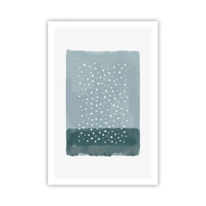 Affiche - Poster - Évolution de bleus - 61x91 cm