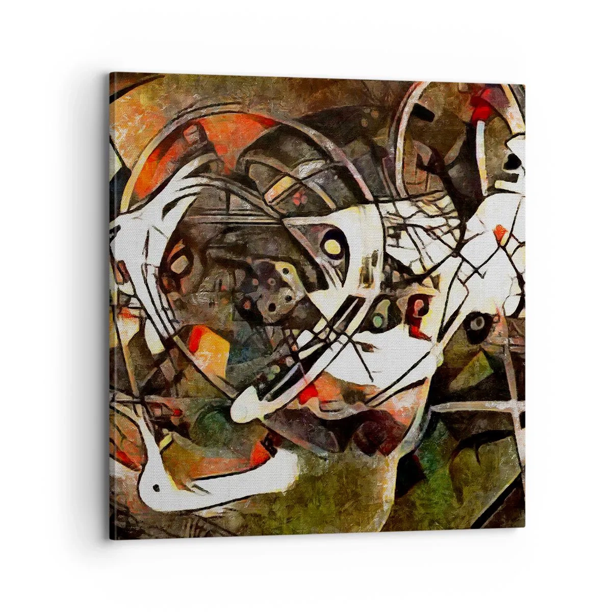 Impression sur toile - Image sur toile - Vous entendez le mouvement ? - 70x70 cm