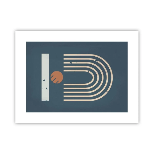 Affiche - Poster - Géométrie sur la grenade - 40x30 cm