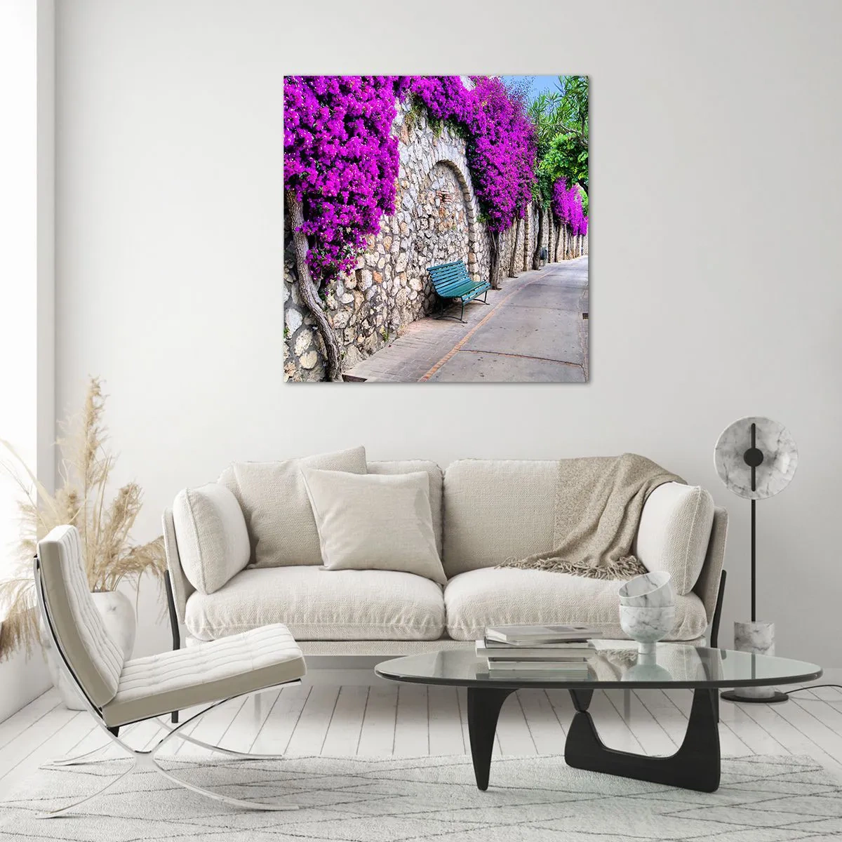 Impression sur verre - Image sur verre - Rencontrons-nous au plus vite - 60x60 cm