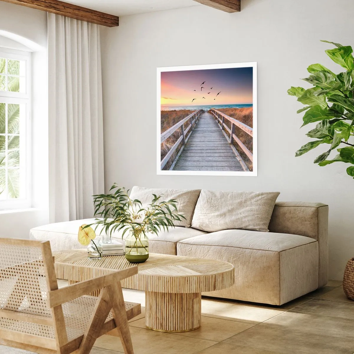 Affiche - Poster - Envol des espaces - 60x60 cm