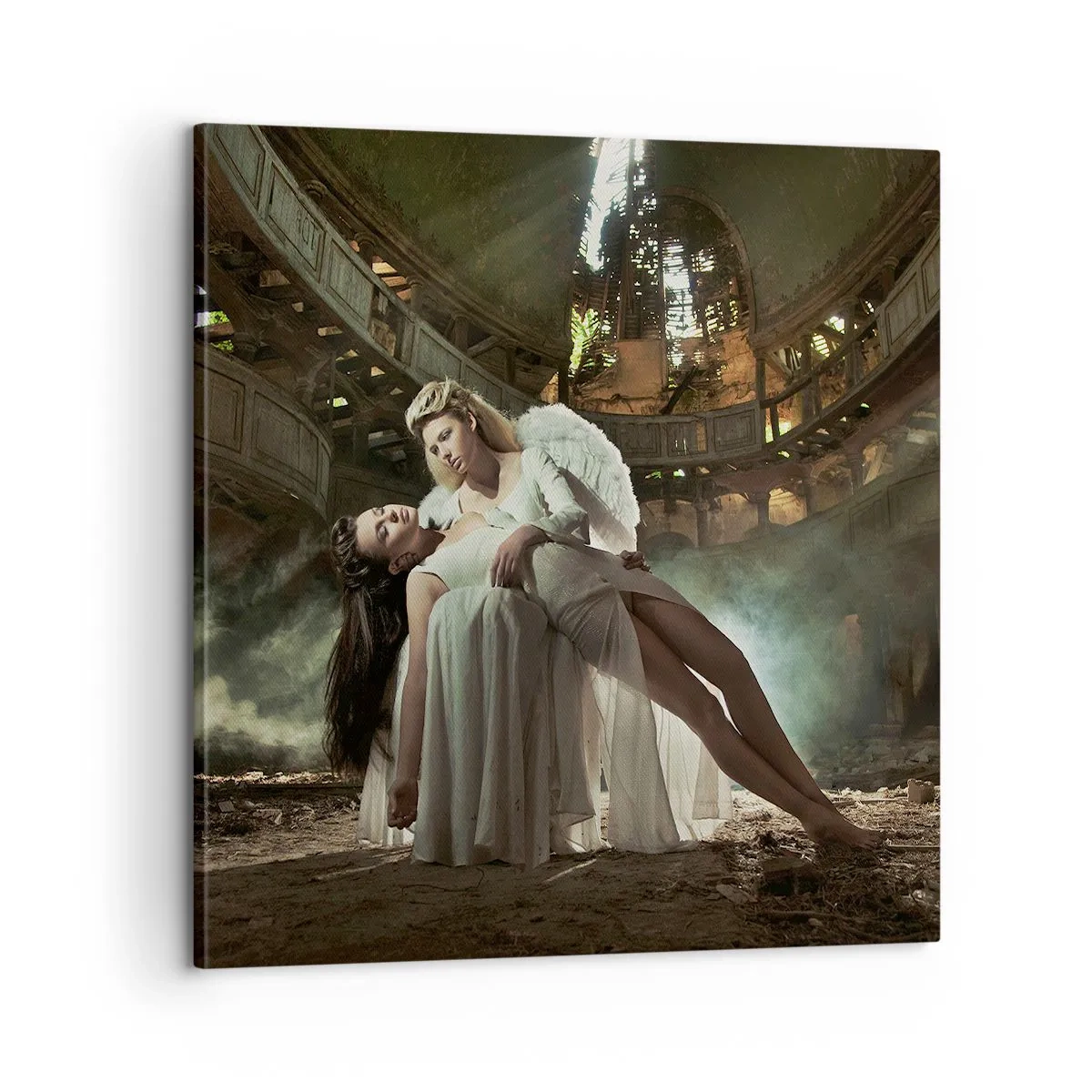 Impression sur toile - Image sur toile - L'esprit du théâtre ancien - 60x60 cm