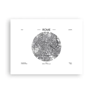 Affiche - Poster - Anatomie de Rome - 40x30 cm